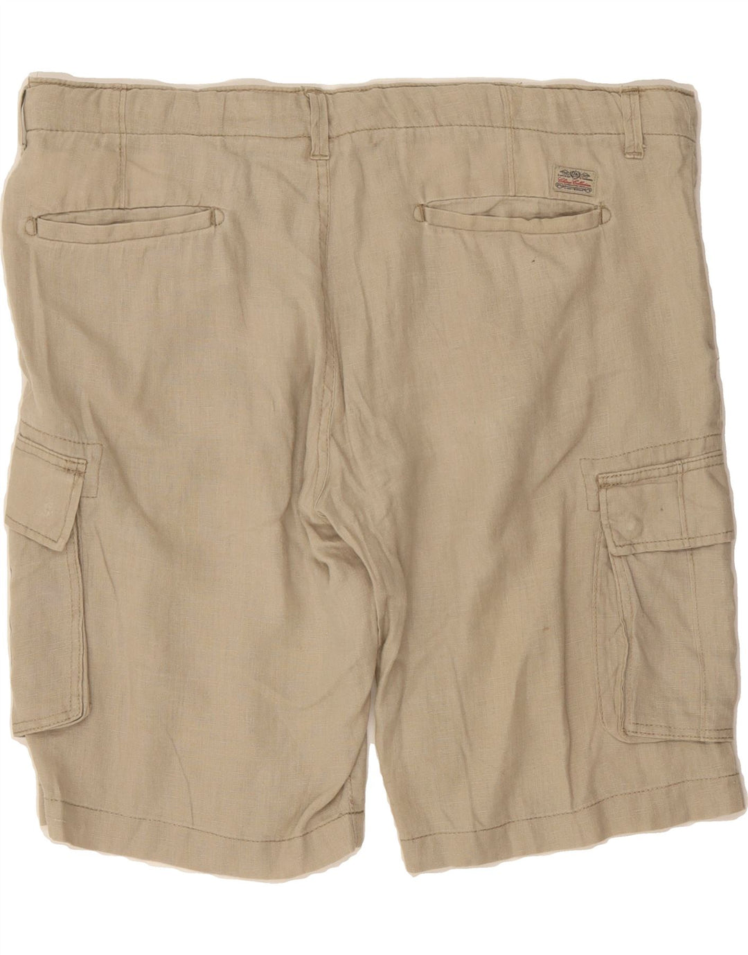J. HART & BROS Mens Cargo Shorts IT 56 3XL W40  Beige Vintage J. Hart & Bros and Second-Hand J. Hart & Bros from Messina Hembry 