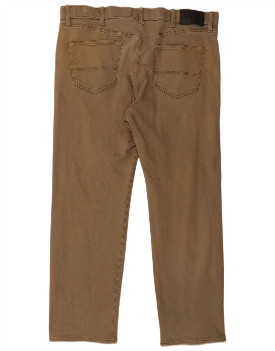 Marks & Spencer Herren Straight Jeans W38 L31 Beige Baumwolle