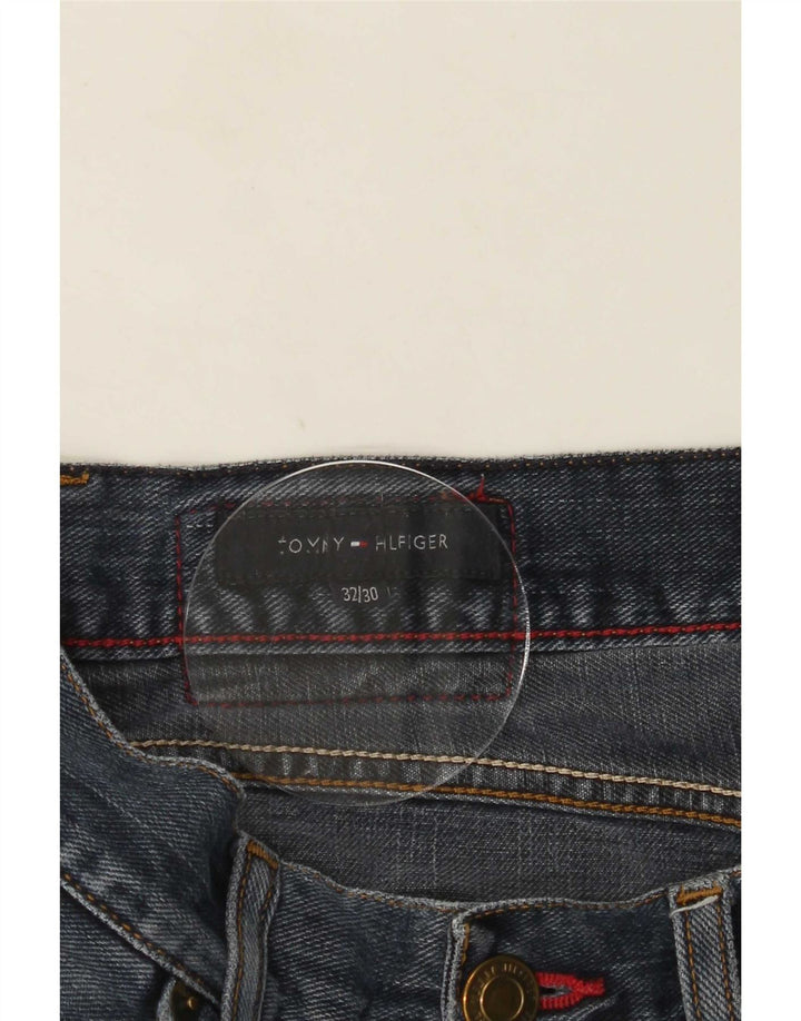Tommy Hilfiger Herren-Crop-Jeans W32 L26 Blau