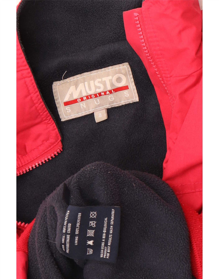 Musto Damen Bomberjacke UK 8 Small Rosa Polyester