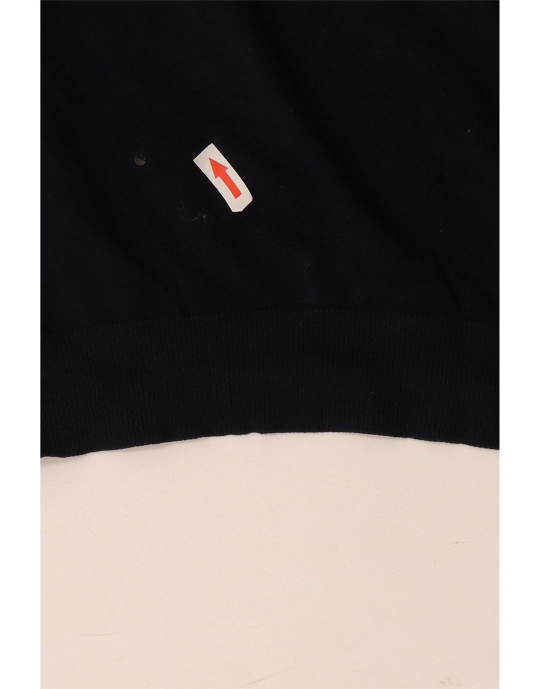 Zara Herren-Pullover mit Rundhalsausschnitt, Größe L, Marineblau