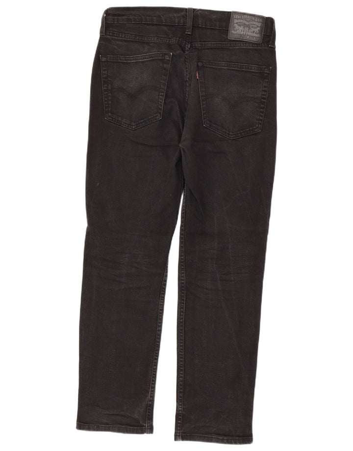Levi's Herren 514 Straight Jeans W30 L30 schwarze Baumwolle