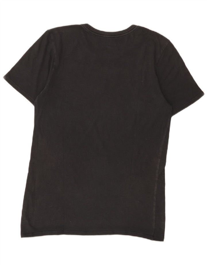 Nike Herren-T-Shirt mit sportlichem Schnitt und Grafik, Größe S, Schwarz, Baumwolle