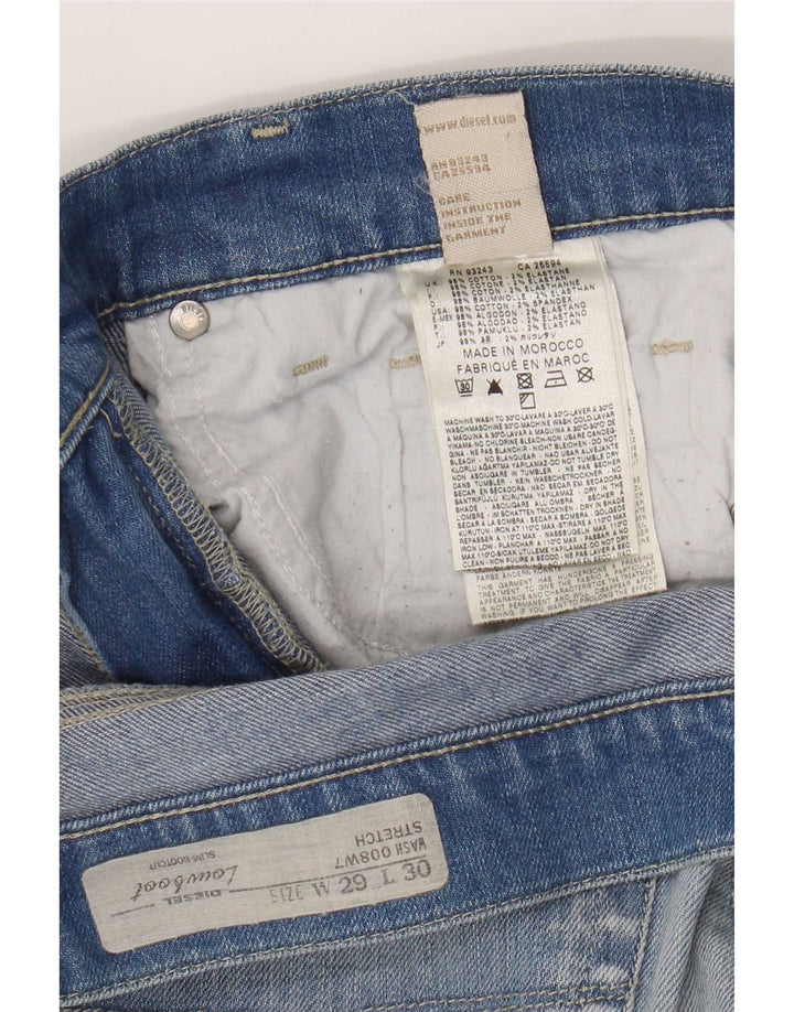 Diesel Damen Schlagjeans W29 L30 Blaue Baumwolle