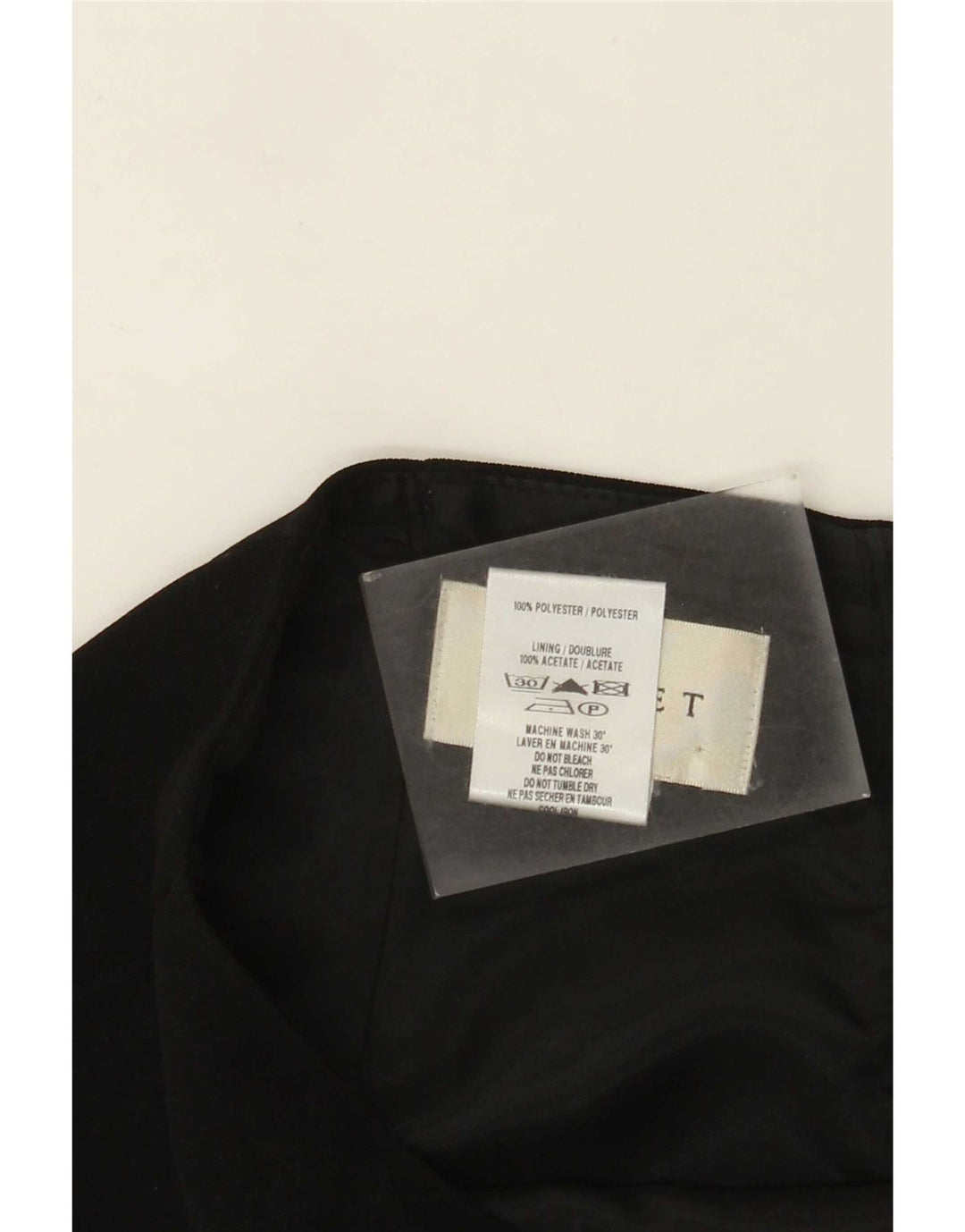Minuet Damen Bleistiftrock UK 14 Large W32 Schwarz Polyester
