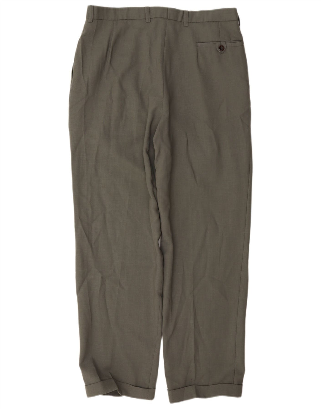 Marks & Spencer Herren St. Michael Pegged Anzughose W34 L31 Graue Wolle