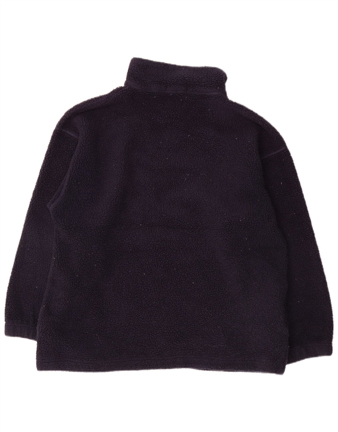 Marks & Spencer Damen Übergroßer Fleecepullover UK 12 Medium Marineblau