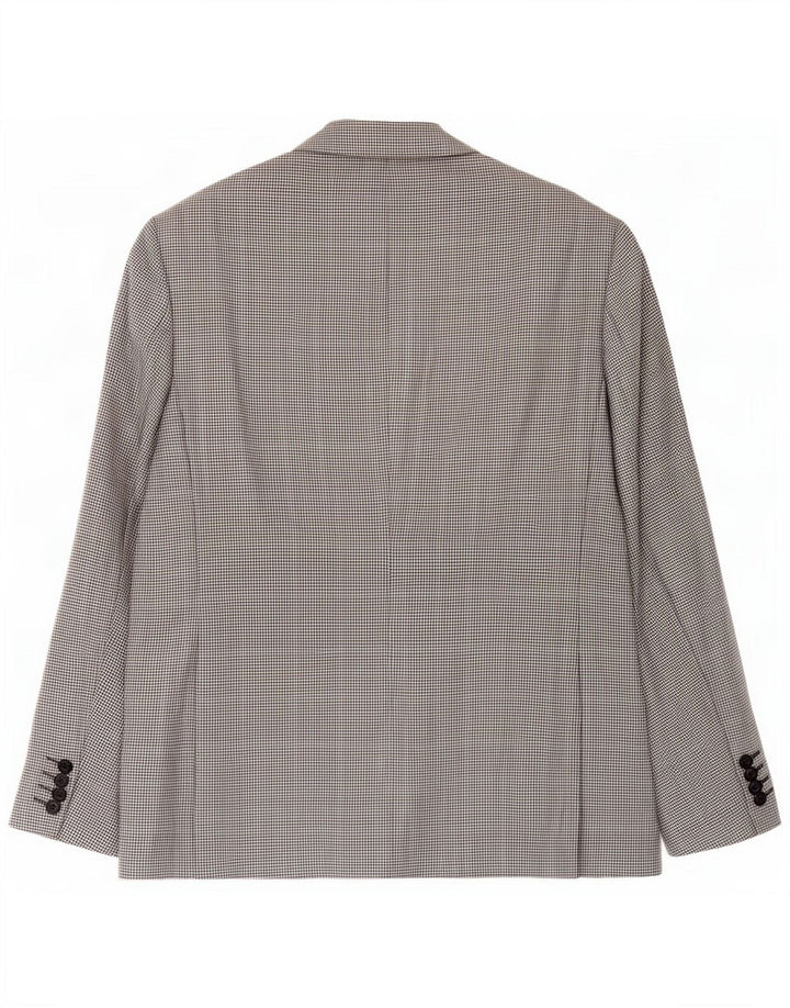 Marks & Spencer Herren-Blazer mit 2 Knöpfen, Gr. 40, mittelschwarz, Hahnentrittmuster