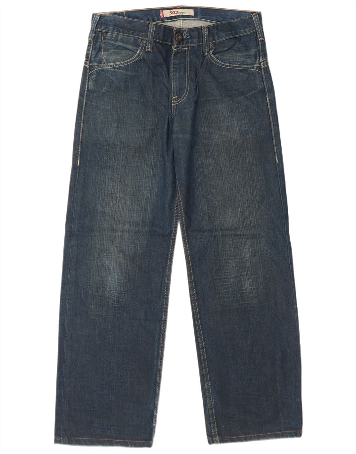 Levi's Herren 503 Loose Jeans W34 L29 Blau