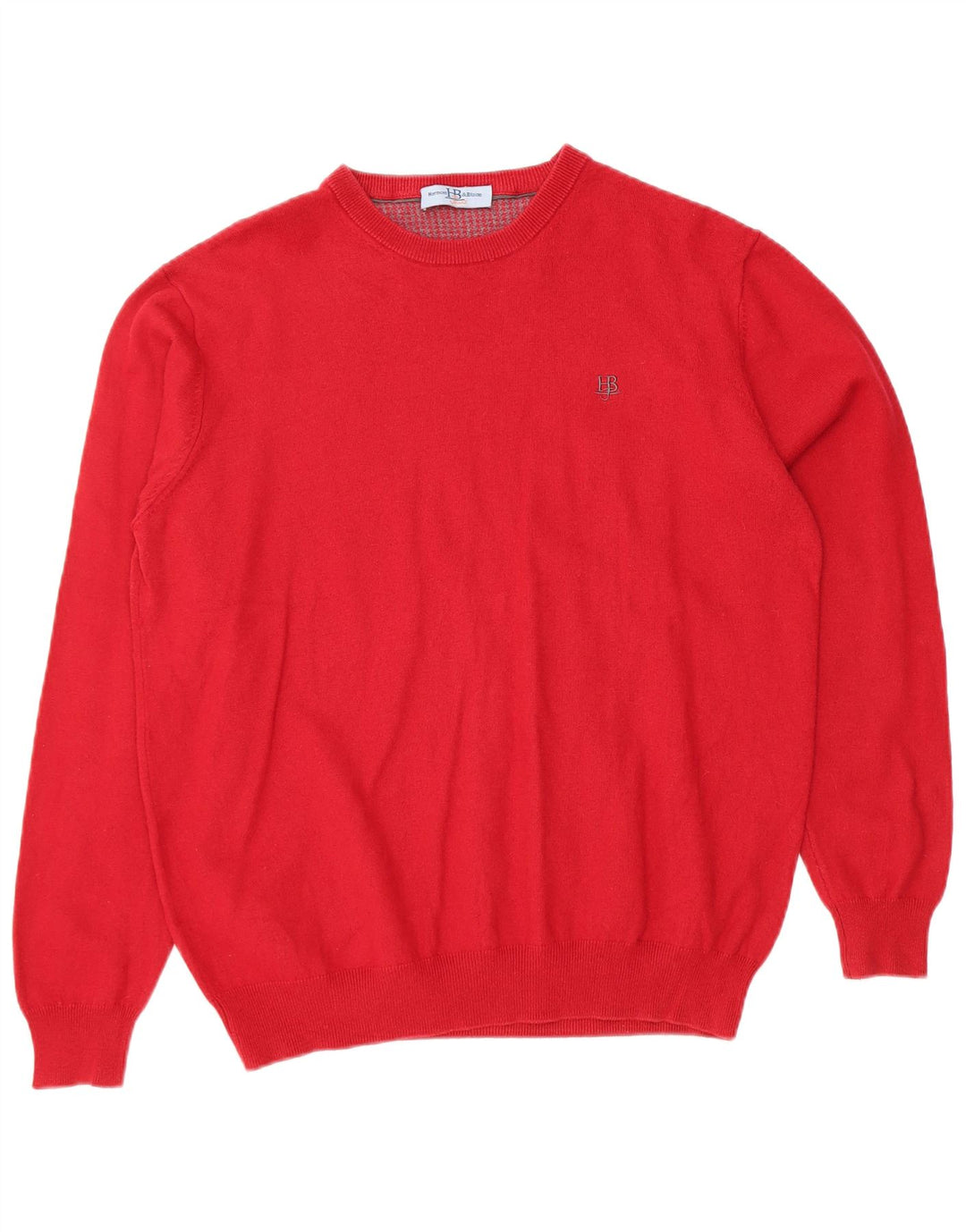 HARMONT & BLAINE Damen-Pullover mit U-Boot-Ausschnitt, UK 18, XL, rote Baumwolle