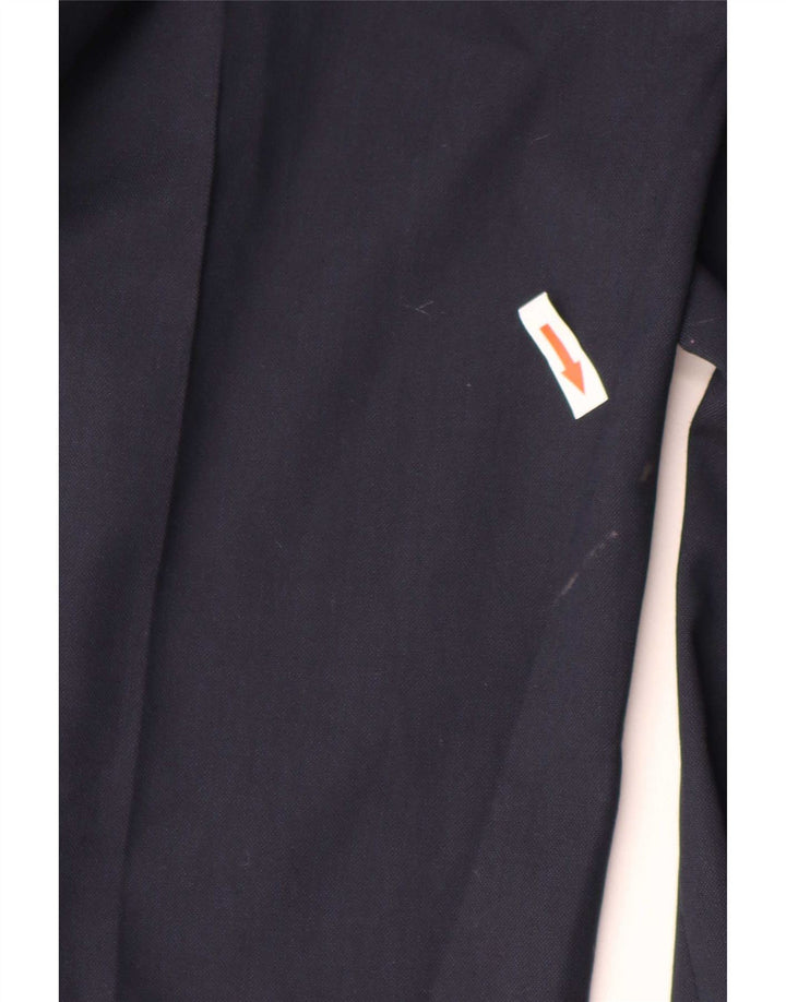 Marks & Spencer Maßgeschneiderte, gerade Anzughose für Herren, W48, L31, Marineblau