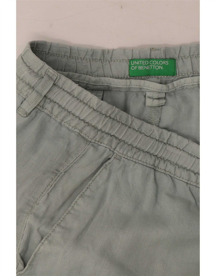 Benetton Herren Chinoshorts W34 Large Grün