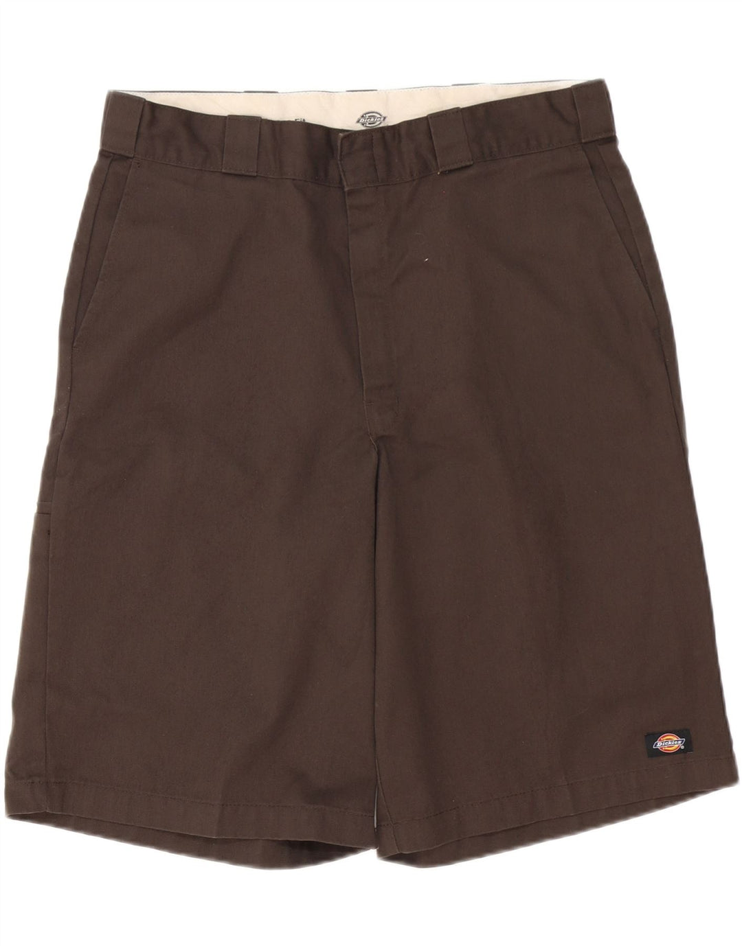 DICKIES Herren-Chinoshorts mit lockerer Passform, W36, groß, braun, Polyester
