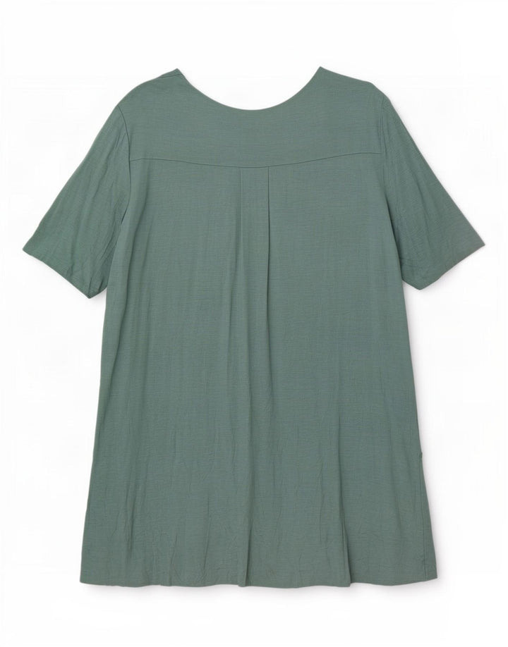 Cos Damen Zeltkleid UK 16 Large Grün Lyocell