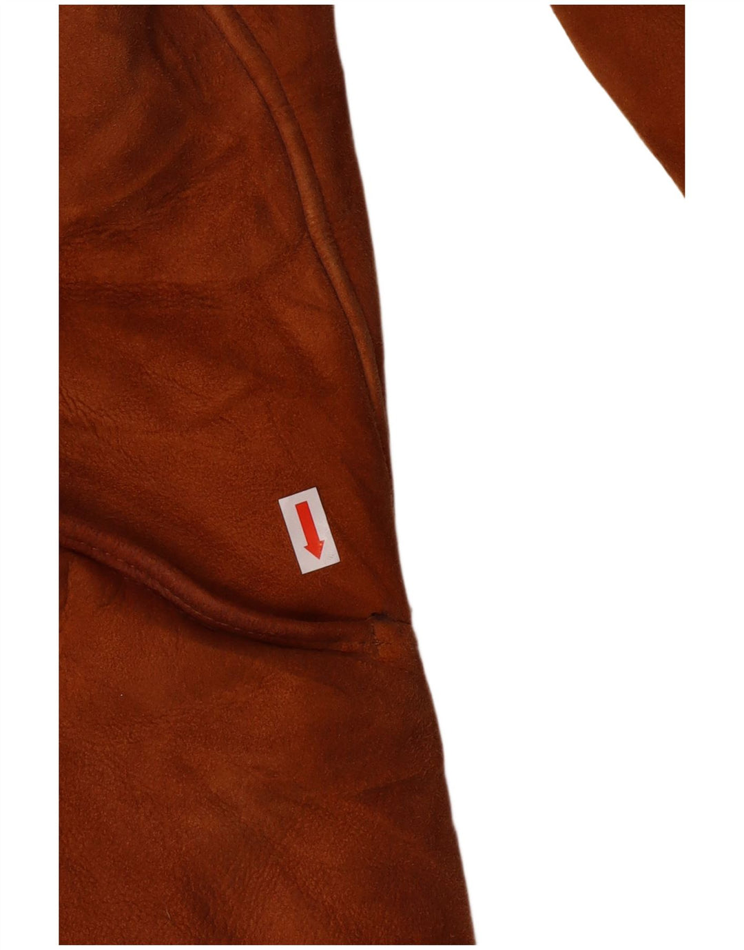 Vintage Damen Shearling Mantel IT 44 Medium Beige Shearling Classic