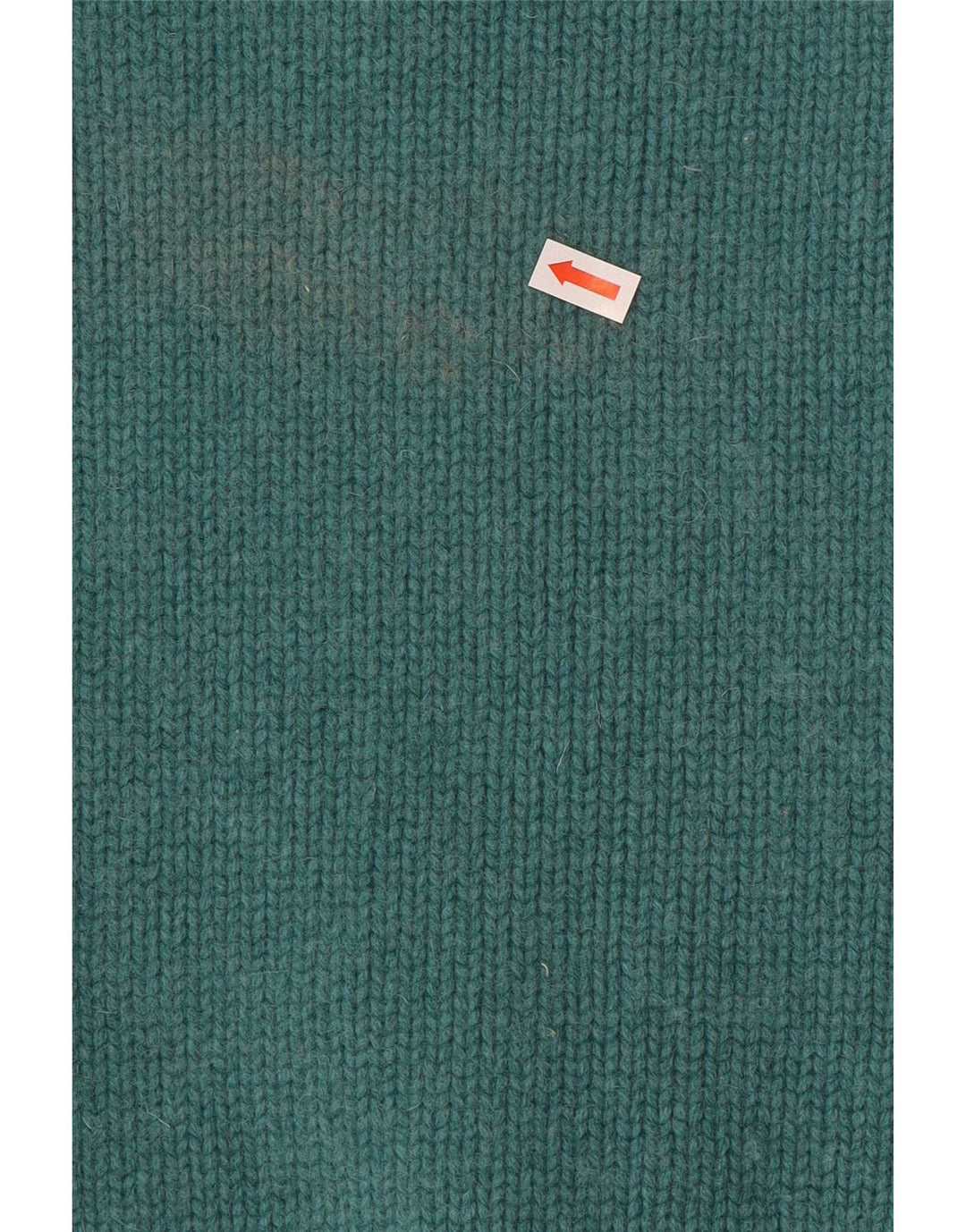 Weird Fish Damen-Pullover mit Reißverschluss am Hals, Gr. 10, Größe S, grüne Wolle