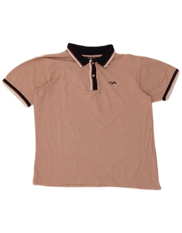 Lotto Herren Rugby-Poloshirt, groß, rosa, Baumwolle