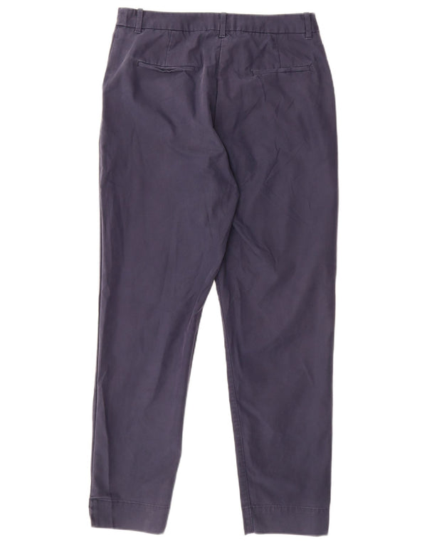 Marks & Spencer Slim Chino-Hose für Damen, UK 10, Größe S, W27, L27, Marineblau