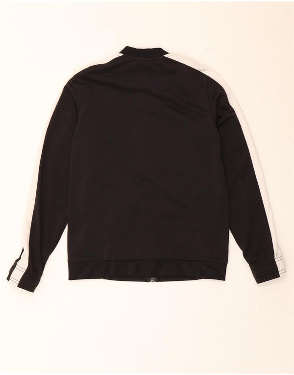 Puma Jungen Grafik-Trainingsanzug-Top-Jacke, 11–12 Jahre, Schwarz, Farbblock, Sport