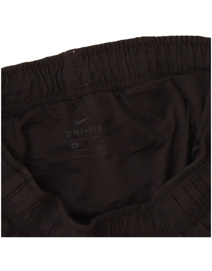 Nike Damen Dri Fit Sport Shorts UK 8 Small Schwarz Polyester