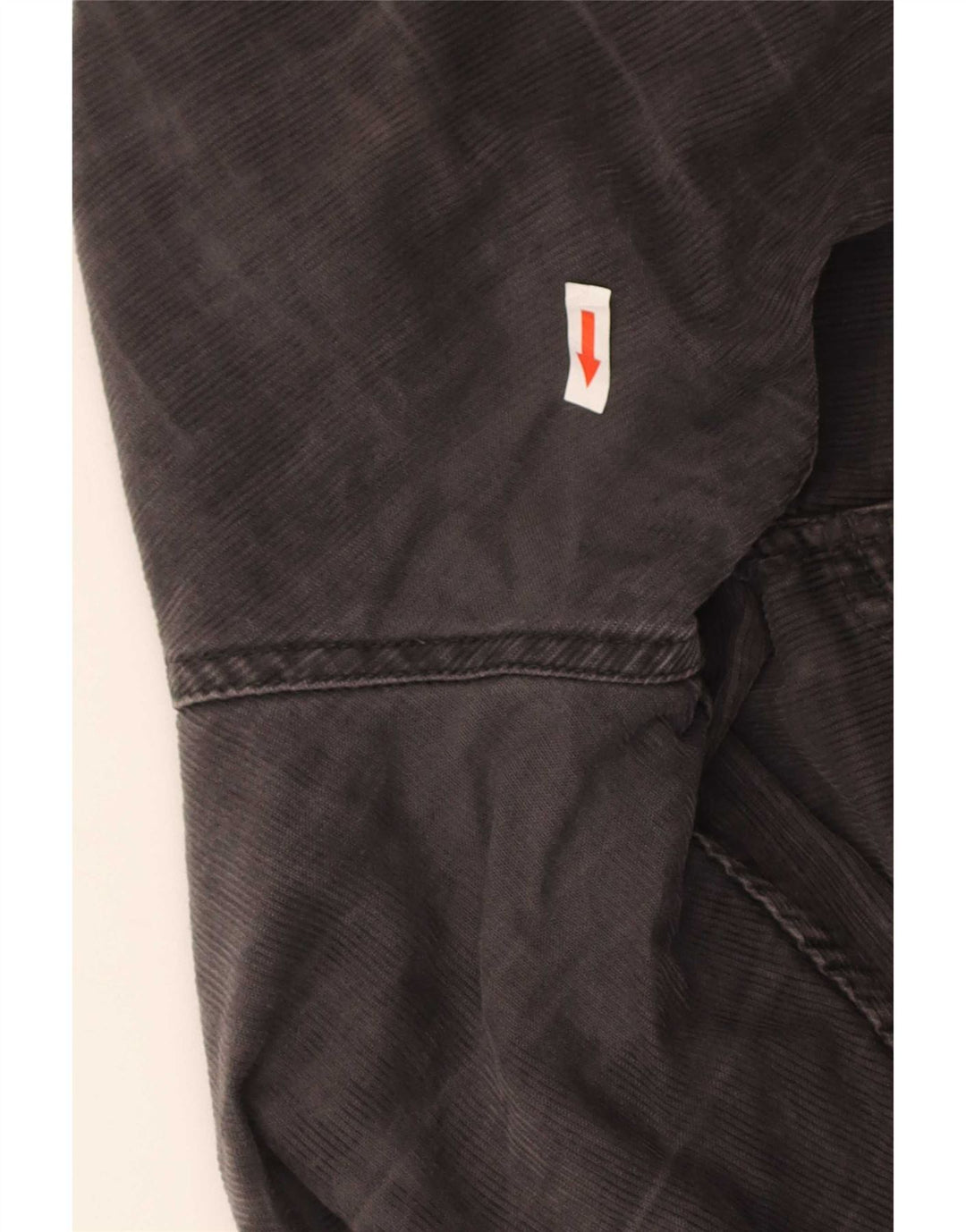 Paul Smith Herren Bootcut-Cordhose W32 L31 Graue Baumwolle