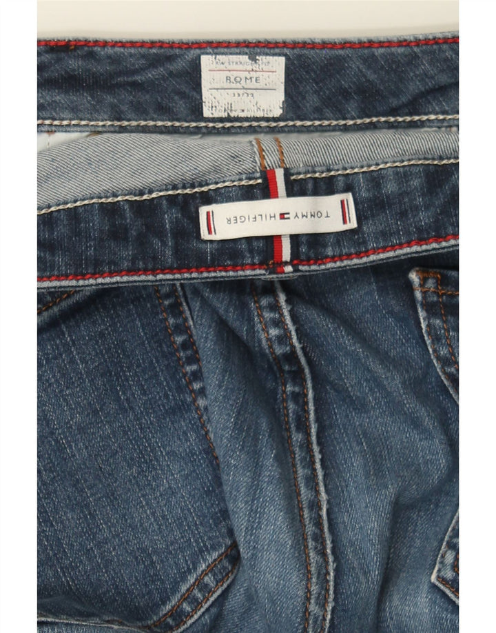 TOMMY HILFIGER Womens Rome Slim Jeans W33 L32 Blue Cotton Vintage Tommy Hilfiger and Second-Hand Tommy Hilfiger from Messina Hembry 