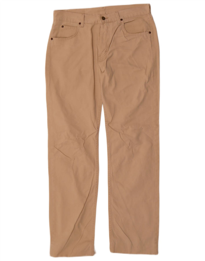 Lee Herren gerade Freizeithose W32 L32 Beige