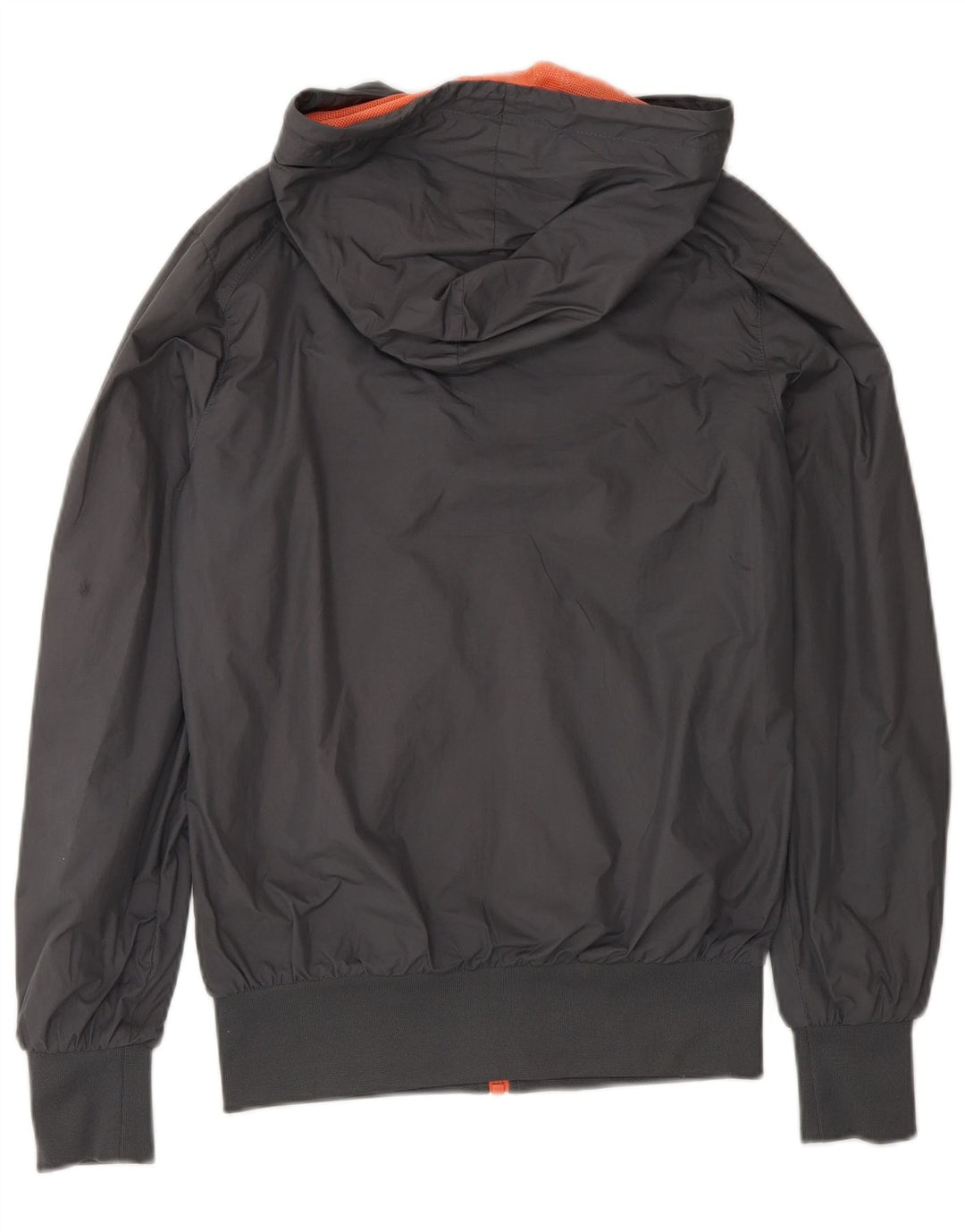 Nike Damen-Regenjacke mit Kapuze, UK 10, Größe S, Grau, Polyester, Sport