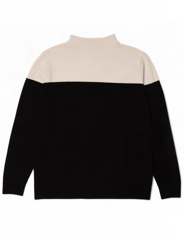 Marks & Spencer Rollkragenpullover für Damen, UK 10, Größe S, Schwarz