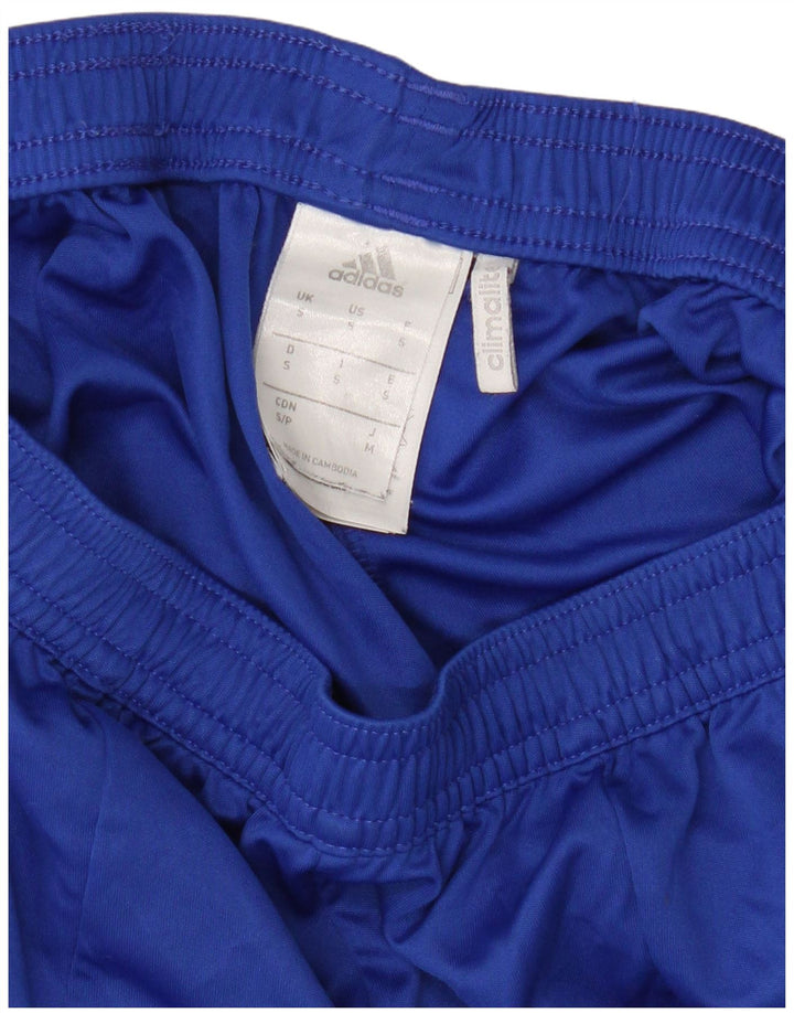 Adidas Herren Climalite Sport Shorts Small Blue Colourblock Polyester