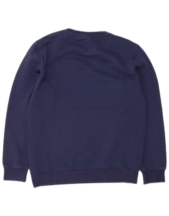 Puma Herren Sweatshirt Pullover Small Marineblau Baumwolle