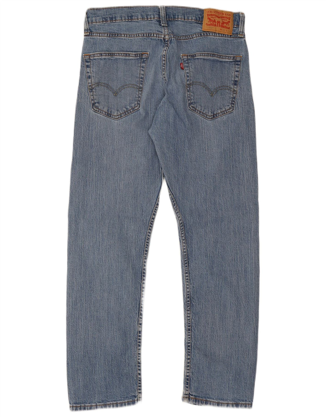 Levi's Herren 502 Tapered Jeans W32 L30 Blaue Baumwolle