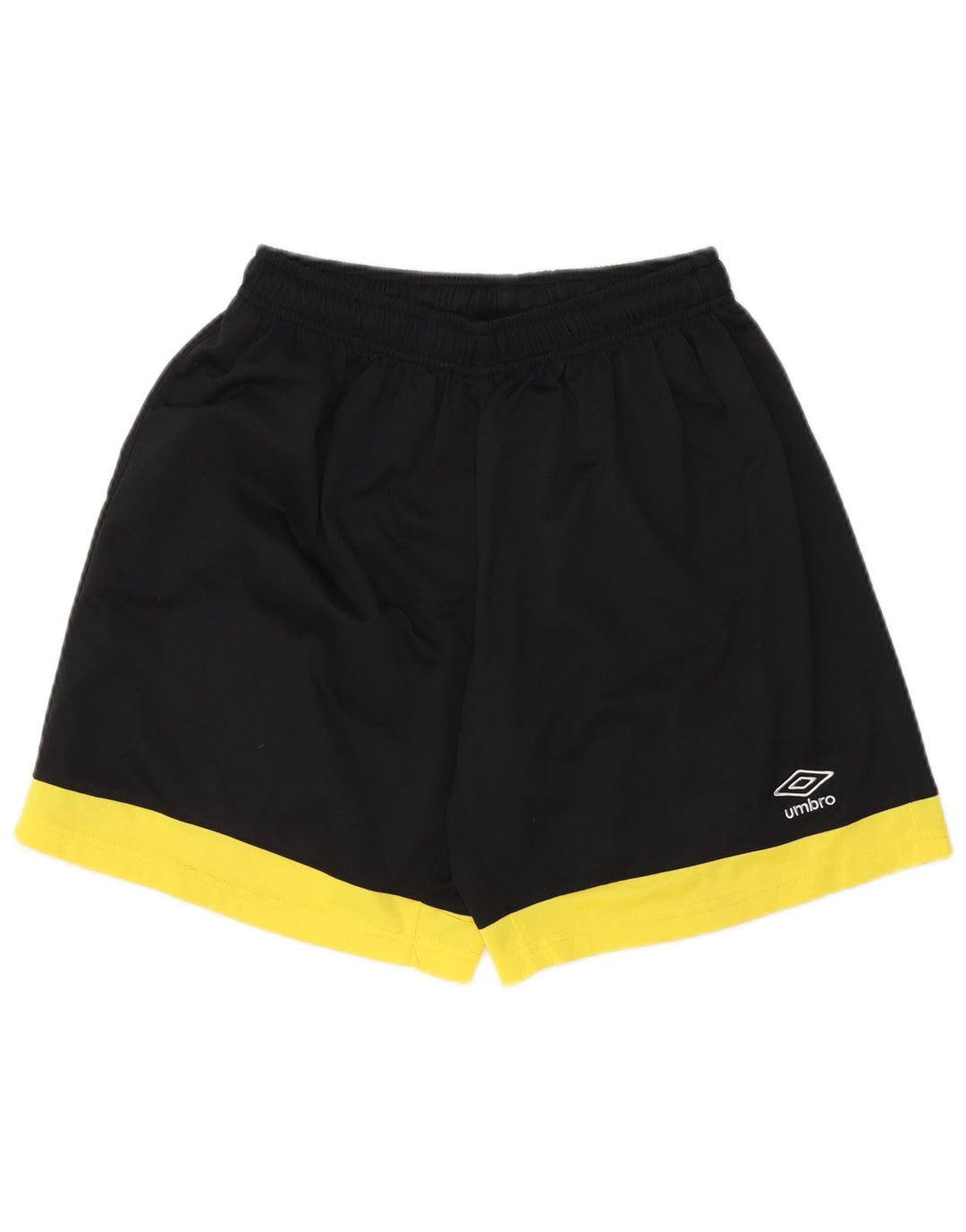 UMBRO Herren Sportshorts Mittelschwarzes Colourblock-Polyester