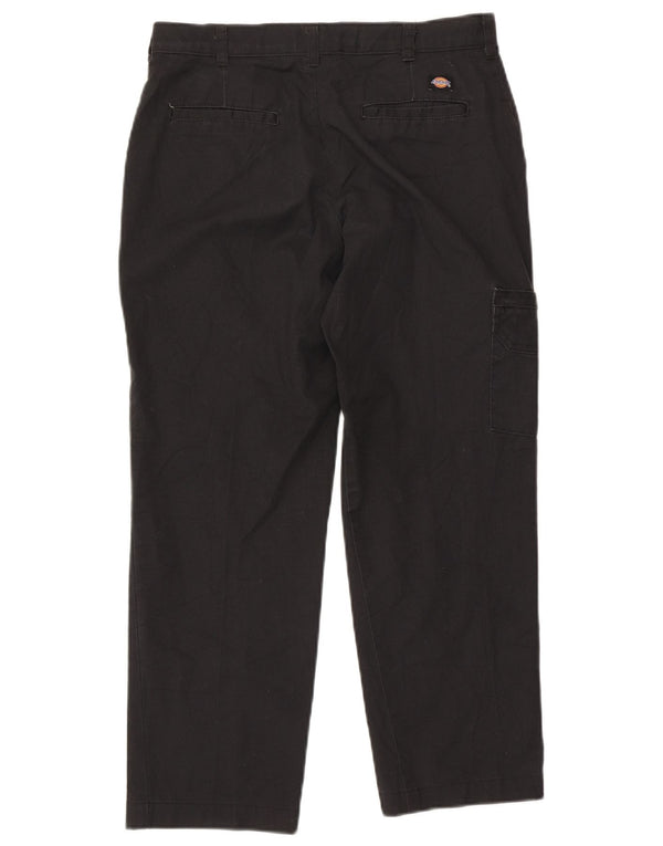 Dickies Damen Petite Straight Cargohose US 10 Large W30 L26 Schwarz