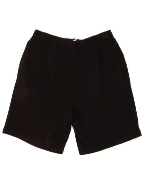 Puma Jungen Sportshorts 15–16 Jahre, schwarze Baumwolle