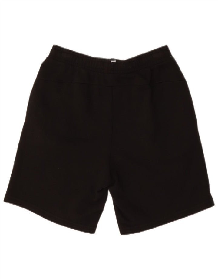 Puma Jungen Sportshorts 15–16 Jahre, schwarze Baumwolle