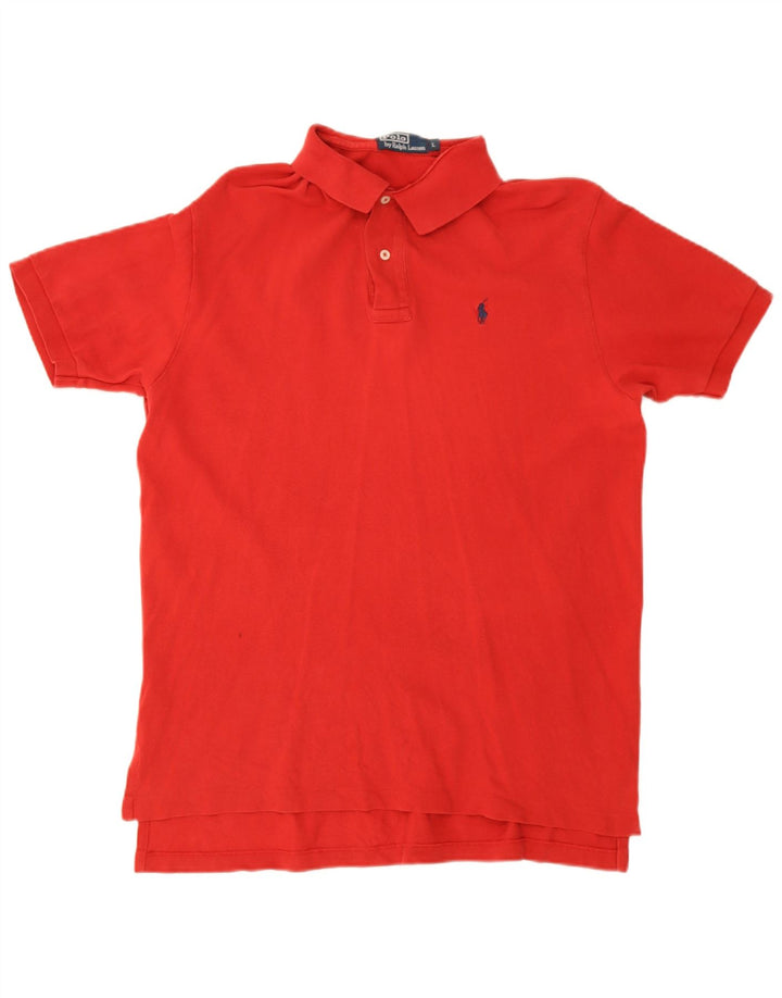 Ralph Lauren Herren-Poloshirt, große rote Baumwolle