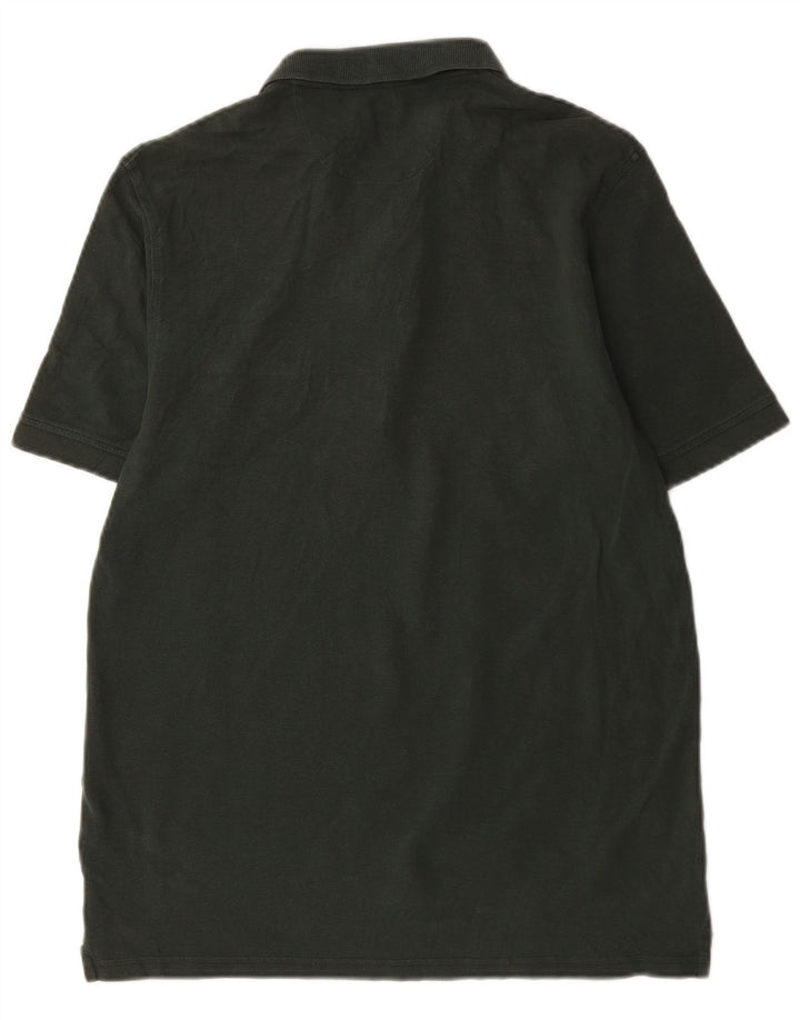 Zara Herren-Poloshirt, große Khaki-Baumwolle
