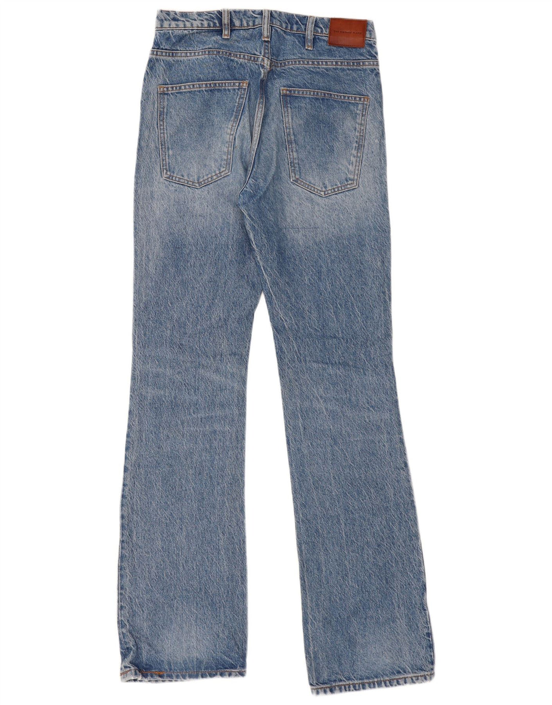 Zara Damen Bootcut Jeans EU 38 Small W28 L34 Blau