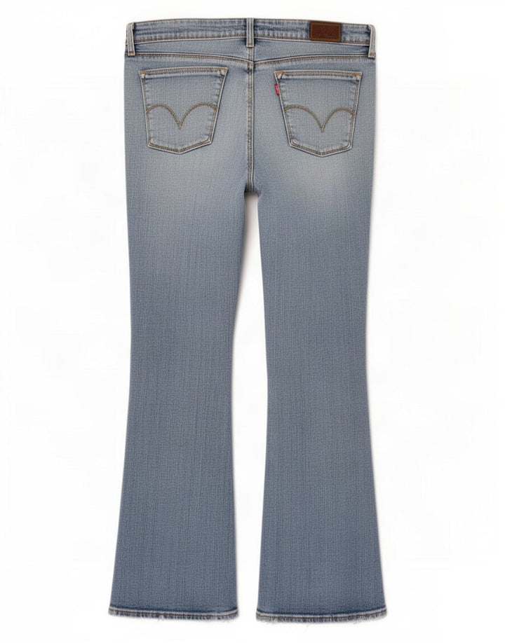Levi's Damen 572 Bootcut Jeans W34 L32 Blaue Baumwolle