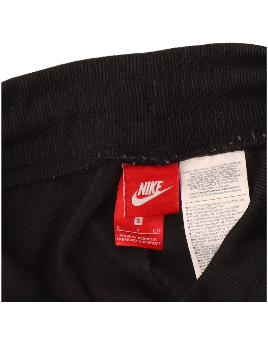NIKE Damen-Trainingshose, Jogginghose, Größe S, Größe S, Schwarz, Farbblock