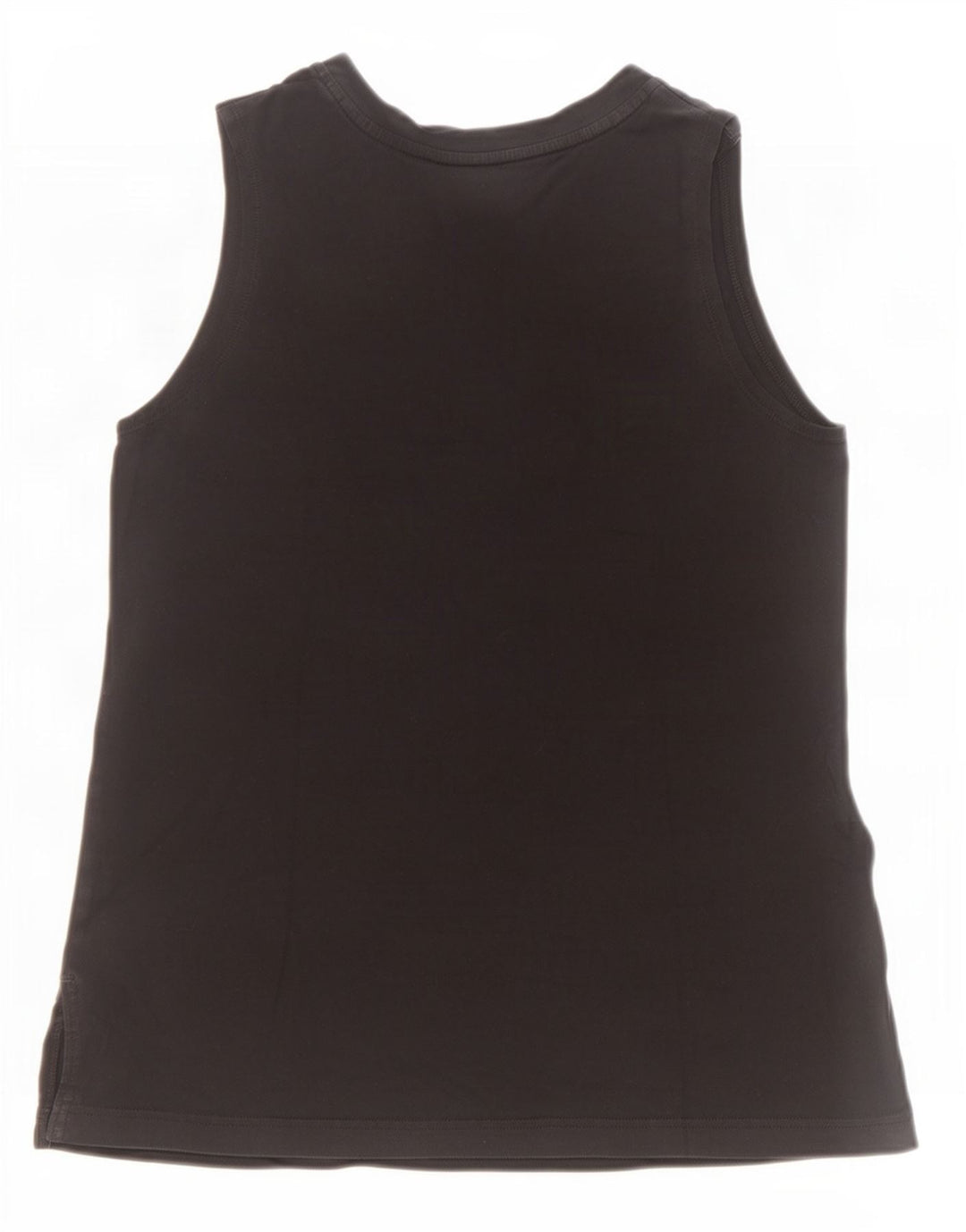 Nike Herren Grafik-Weste-Oberteil, Mittelschwarz, Colourblock-Baumwolle