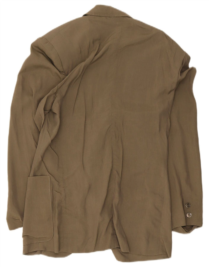 Vintage Damen Blazer Jacke EU 40 Mittelgrün