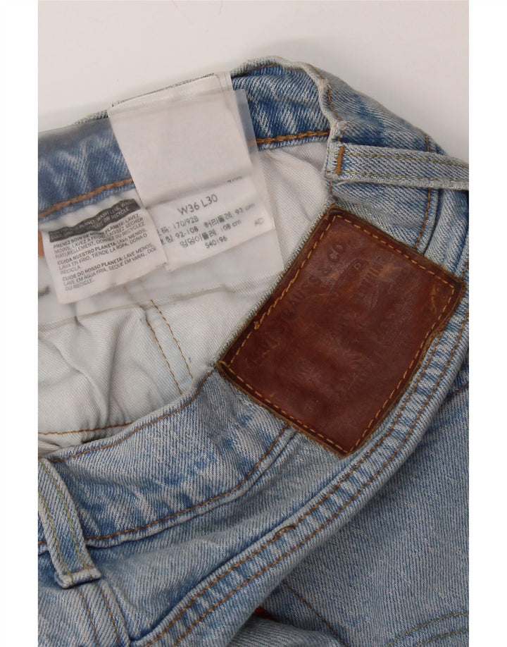 Levi's Herren 511 Slim Jeans W36 L30 Blaue Baumwolle