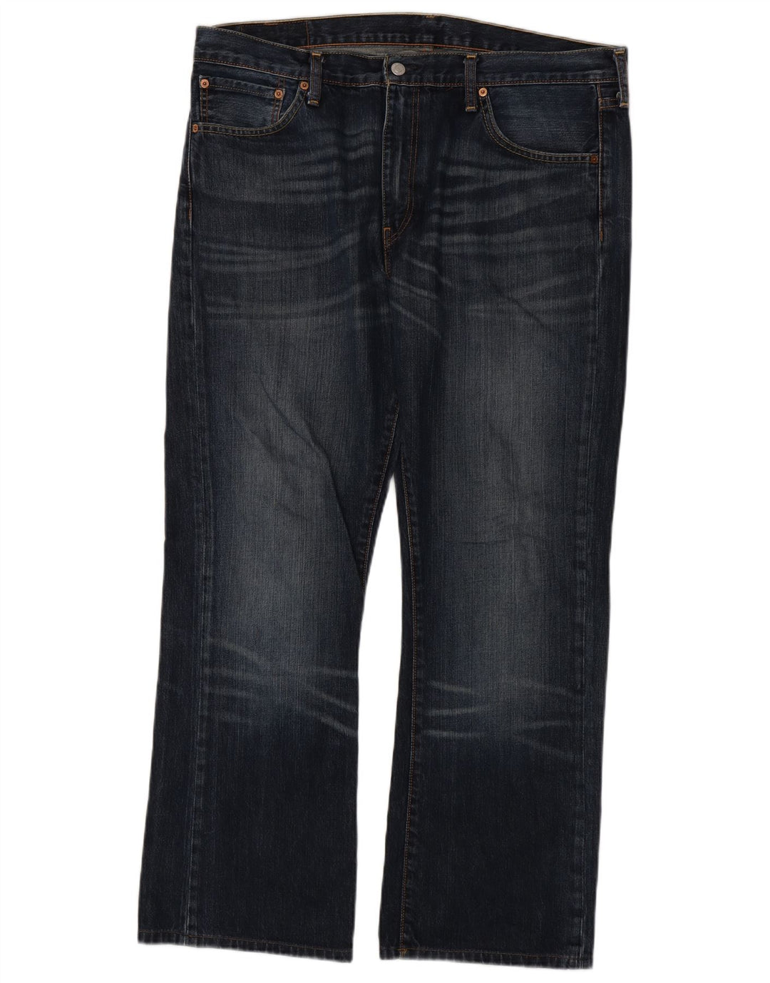 Levi's Herren 527 Bootcut Jeans W38 L30 Marineblau Baumwolle