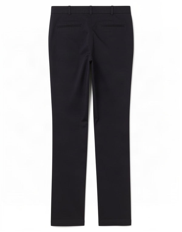 Massimo Dutti Damen Gerade Freizeithose EU 38 Small W28 L32 Marineblau