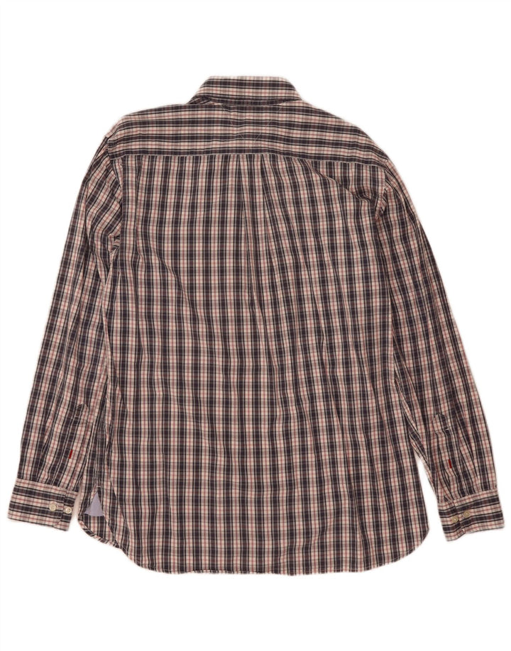 Tommy Hilfiger Herrenhemd, groß, marineblau, kariert