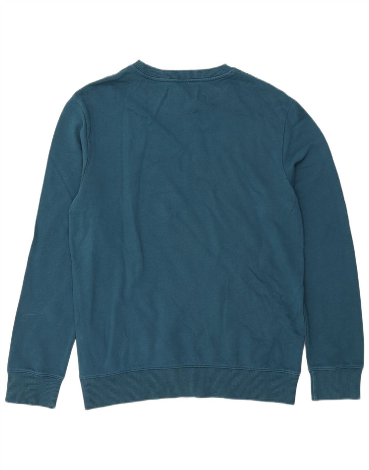 CALVIN KLEIN JEANS Herren-Sweatshirt mit Grafik, Größe L, Blau, Baumwolle