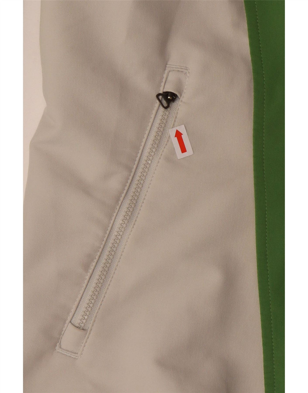 Adidas Damen Climalite Trainingsanzug Top Jacke UK 14 Mittelgrünes Polyester