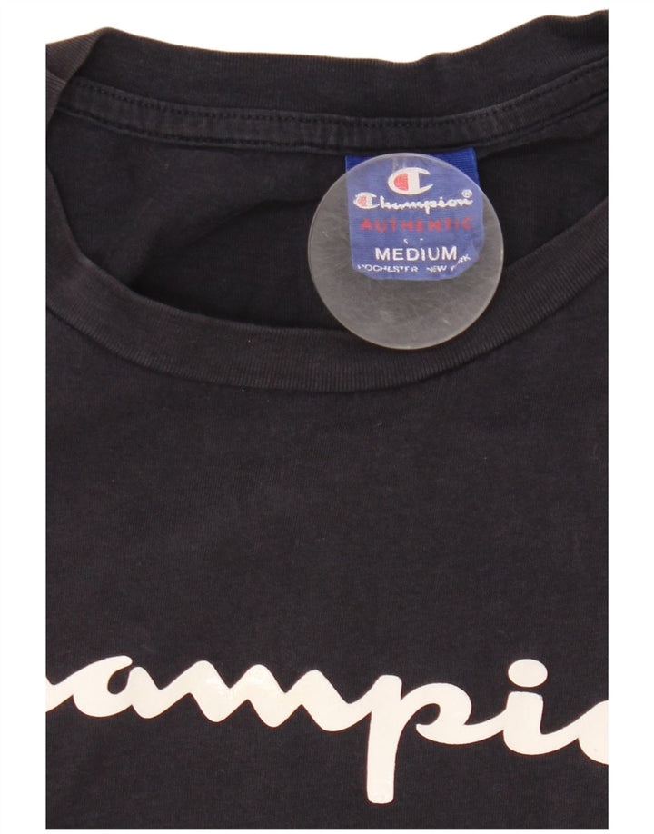 Champion Herren-T-Shirt mit Grafik, mittlere Marineblau-Baumwolle